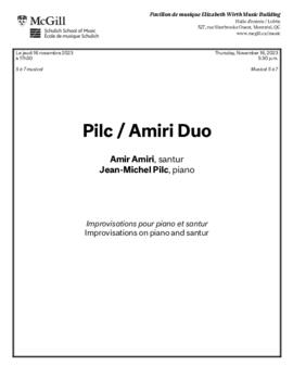Pilc / Amiri Duo
