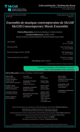 Performance, 2 December 2022