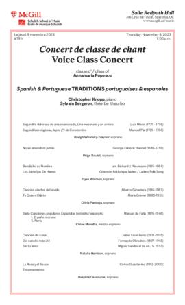 Spanish & Portuguese TRADITIONS