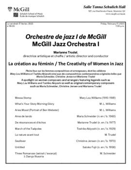 The Creativity of Women in Jazz