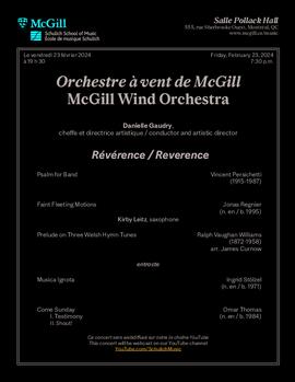 Reverence concert, 23 February 2024