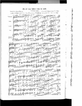 To All You Ladies Now on Land : Choral Song
