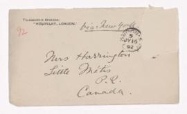 Letter, 16 July 1892