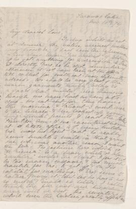 Letter, 10 November 1894