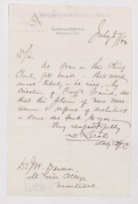 Letter, 27 July 1880