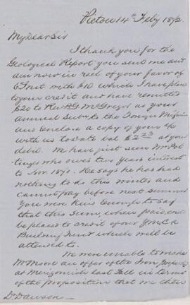 Letter, 14 February 1872