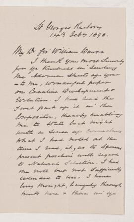 Letter, 14 February 1898