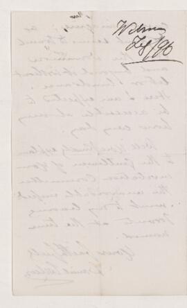 Letter, 1 February 1890