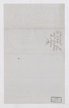 Extract of a will, 15 May 1840