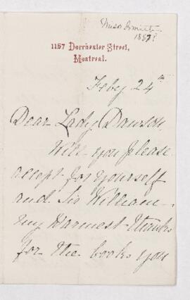 Letter, 24 February 1887