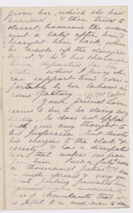 Letter, undated