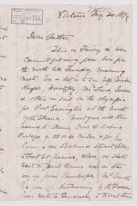 Letter, 30 May 1879