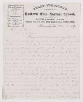 Letter, 4 December 1882