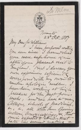 Letter, 23 October 1887