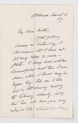 Letter, 21 March 1897