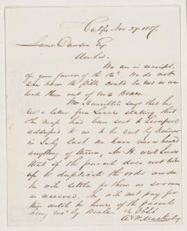 Letter, 27 November 1857