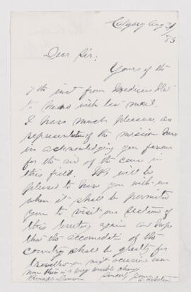 Letter, 31 August 1883