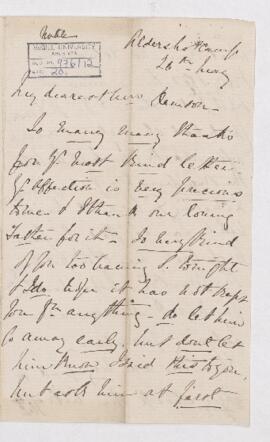 Letter, 26 May 1870