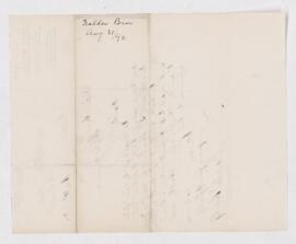 Letter from Nalder Bros. & Co. to B.J. Harrington, written from London E.C..