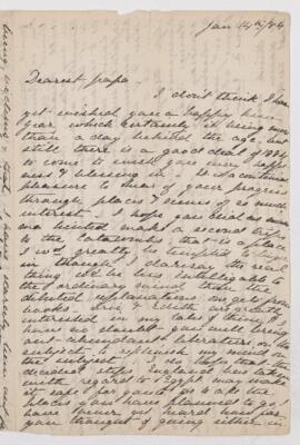 Letter, 14 January 1884