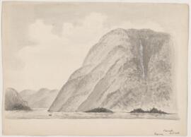 Painting, Cascade Saguenay
