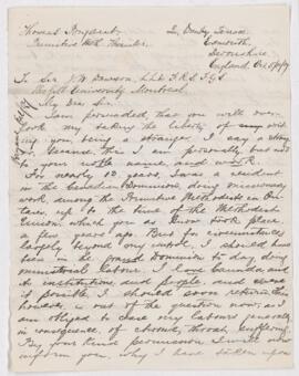 Letter, 5 October 1887