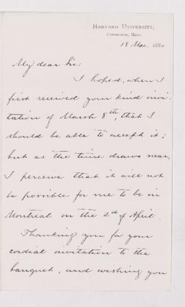 Letter, 18 March 1880