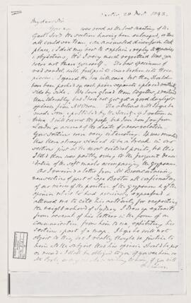 Letter, 28 December 1843