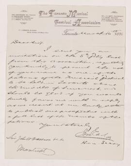 Letter, 16 March 1886