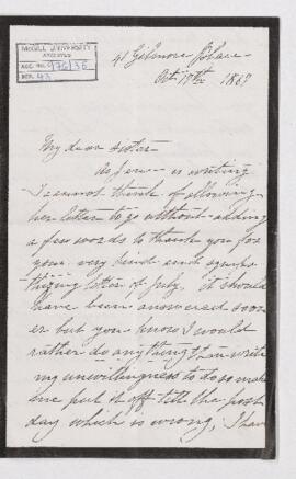 Letter, 17 October 1867