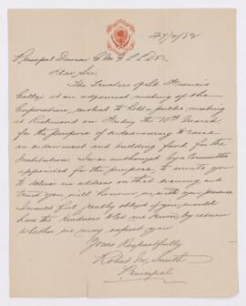 Letter, 27 February 1882