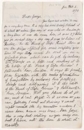 Letter, 2 January 1870