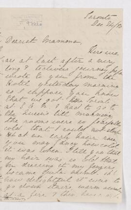 Letter, 24 December 1870