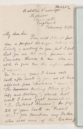 Letter, 27 February 1895