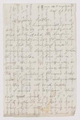 Letter, 8 November 1875