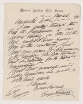 Letter, 16 January 1894