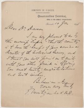 Letter, 10 January 1895