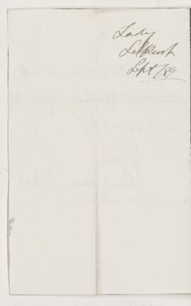 Letter, 17 September 1889