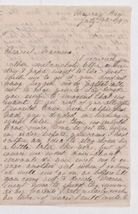 Letter, 29 July 1870