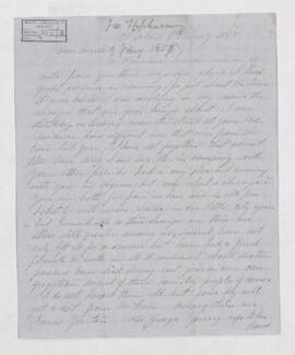Letter, 9 January 1858