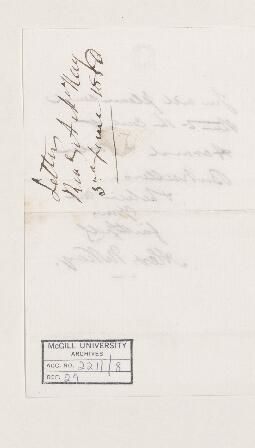 Order, 3 June 1856