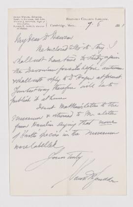 Letter, 7 June 1881