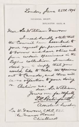 Letter, 25 June 1896