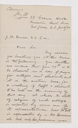 Letter, 17 January 1880