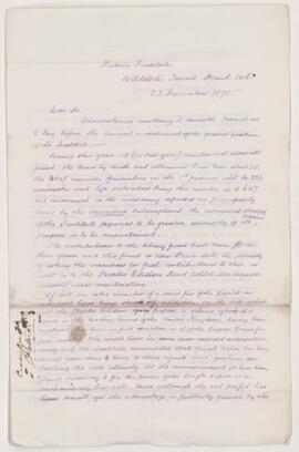Letter, 23 December 1875