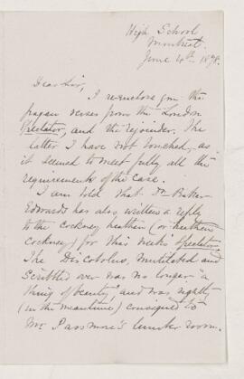 Letter, 4 June 1878