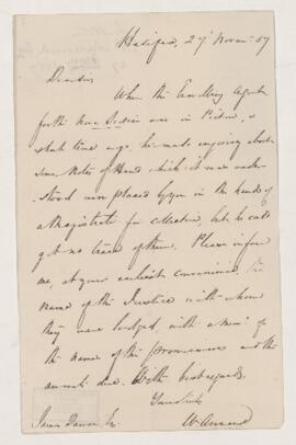 Letter, 27 November 1857