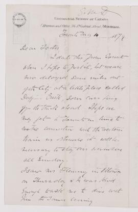 Letter, 10 May 1879