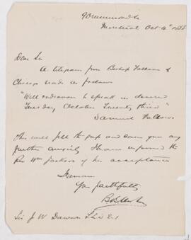 Letter, 4 October 1888
