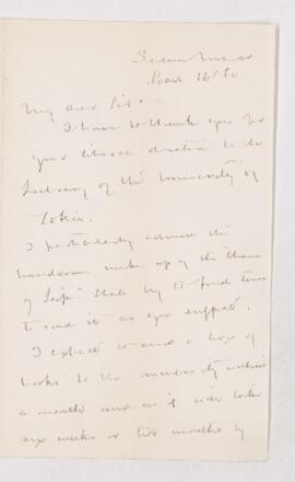 Letter, 16 September 1880